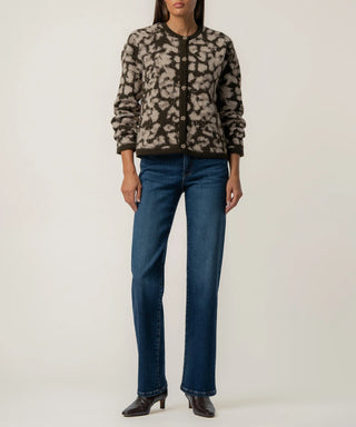 REMI SWEATER - ANIMAL PRINT
