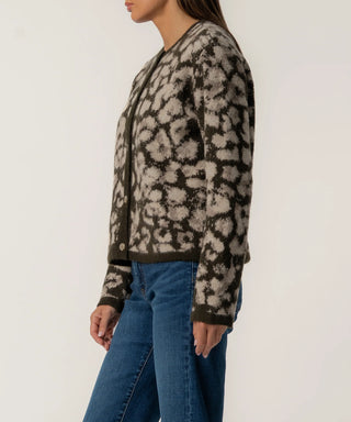 REMI SWEATER - ANIMAL PRINT