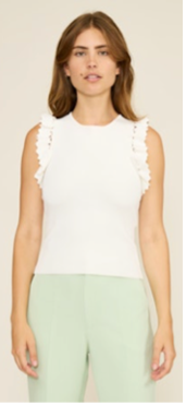 BRITTA TOP - WHITE