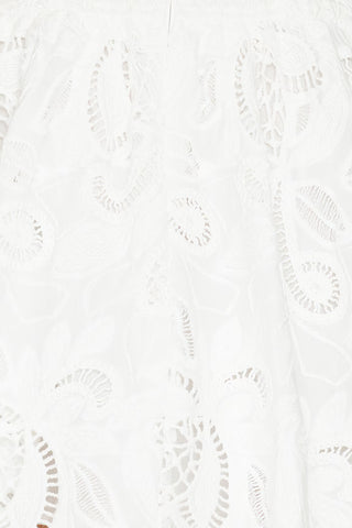GIADA MINI DRESS - WHITE