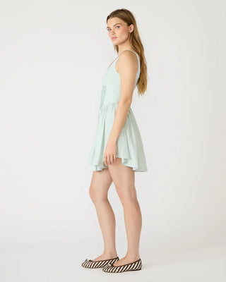 ANNA MINI DRESS - POWDER