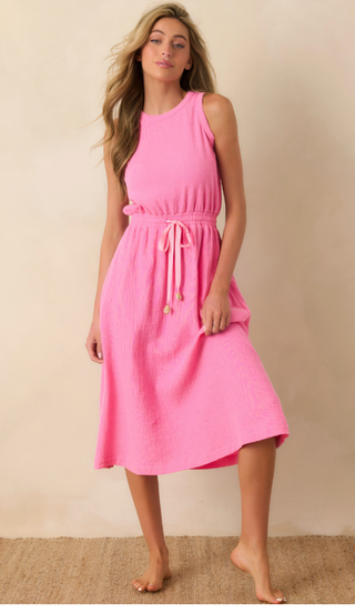 BONITA BEACH DRESS - RUM PUNCH