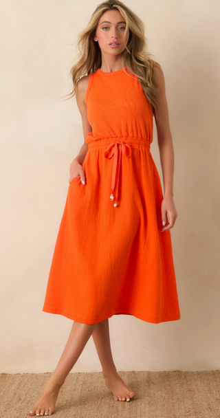 BONITA BEACH DRESS -SUNRISE