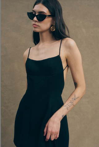 DULCE MINI DRESS - BLACK