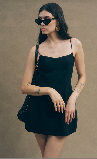 DULCE MINI DRESS - BLACK