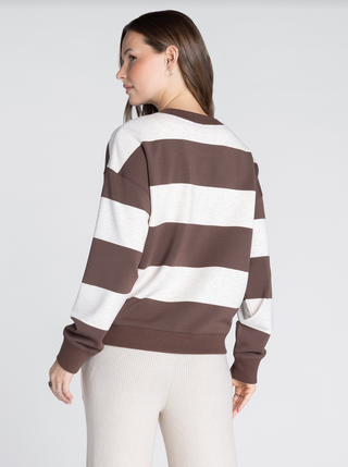 REESE TOP - BROWN MULTI