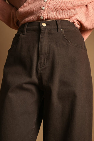 SASHA PANTS - BROWN