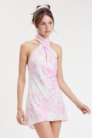 TULUM MINI DRESS - PINK
