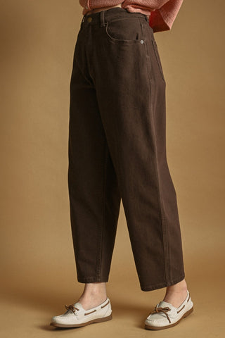 SASHA PANTS - BROWN