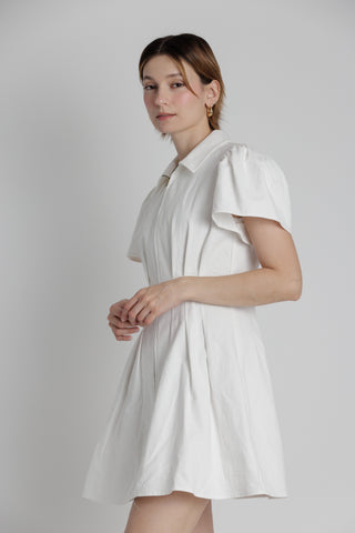 CELIN MINI DRESS - WHITE