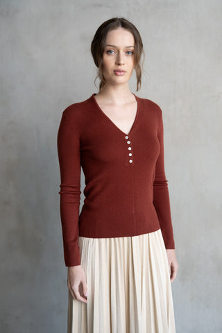 ANN TOP - BRICK