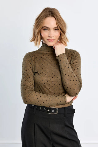 RENZO TOP - DARK GREEN