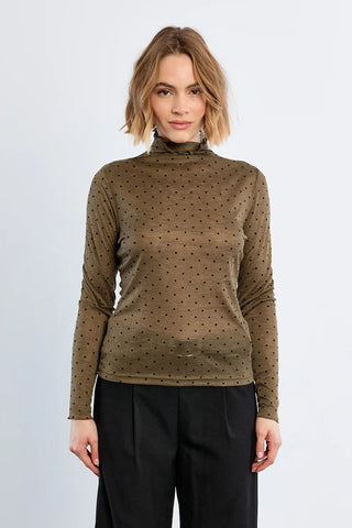 RENZO TOP - DARK GREEN