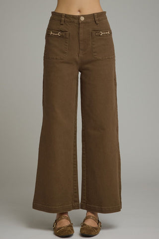 EDDT PANTS - BROWN