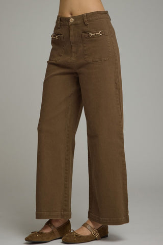 EDDT PANTS - BROWN