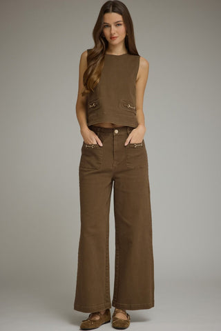 EDDT PANTS - BROWN
