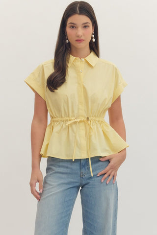 SAMAHARA SHIRT - LEMON