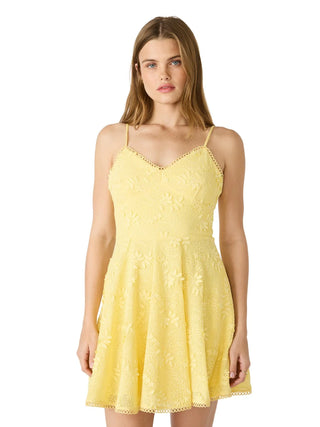 GIADA MINI DRESS - YELLOW